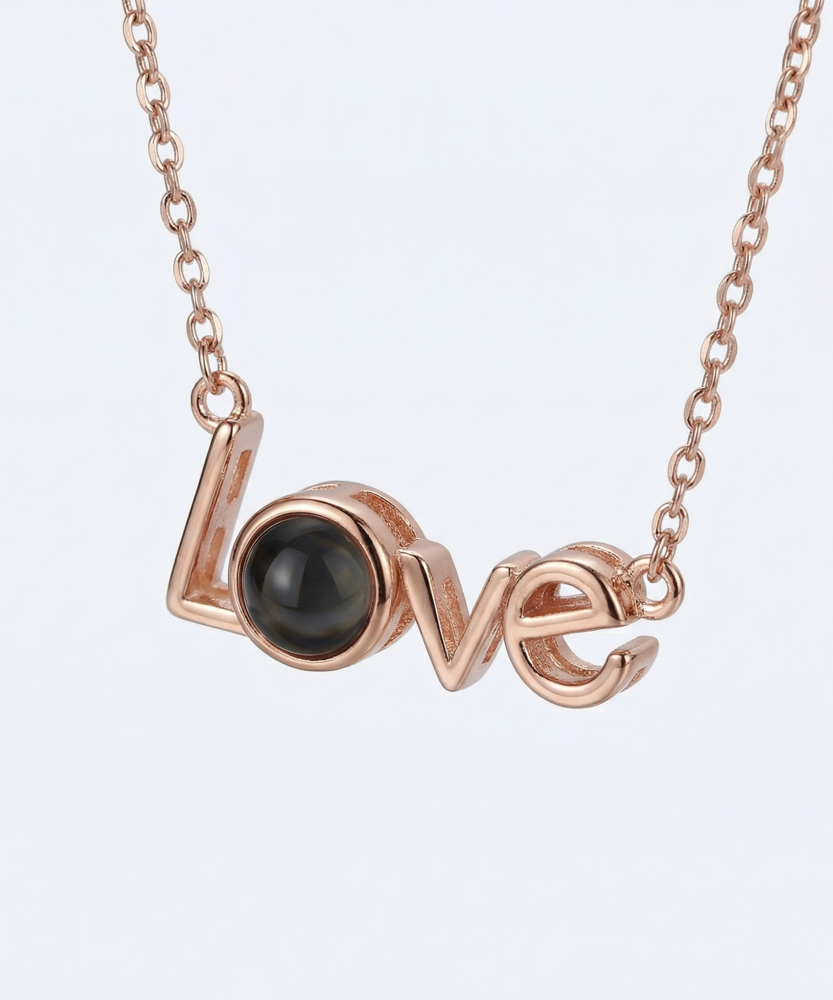 Customized LOVE Projection Necklace