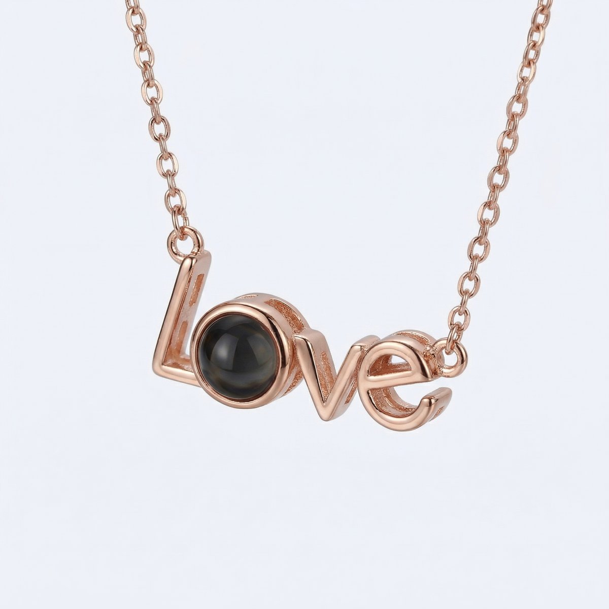 Customized LOVE Projection Necklace