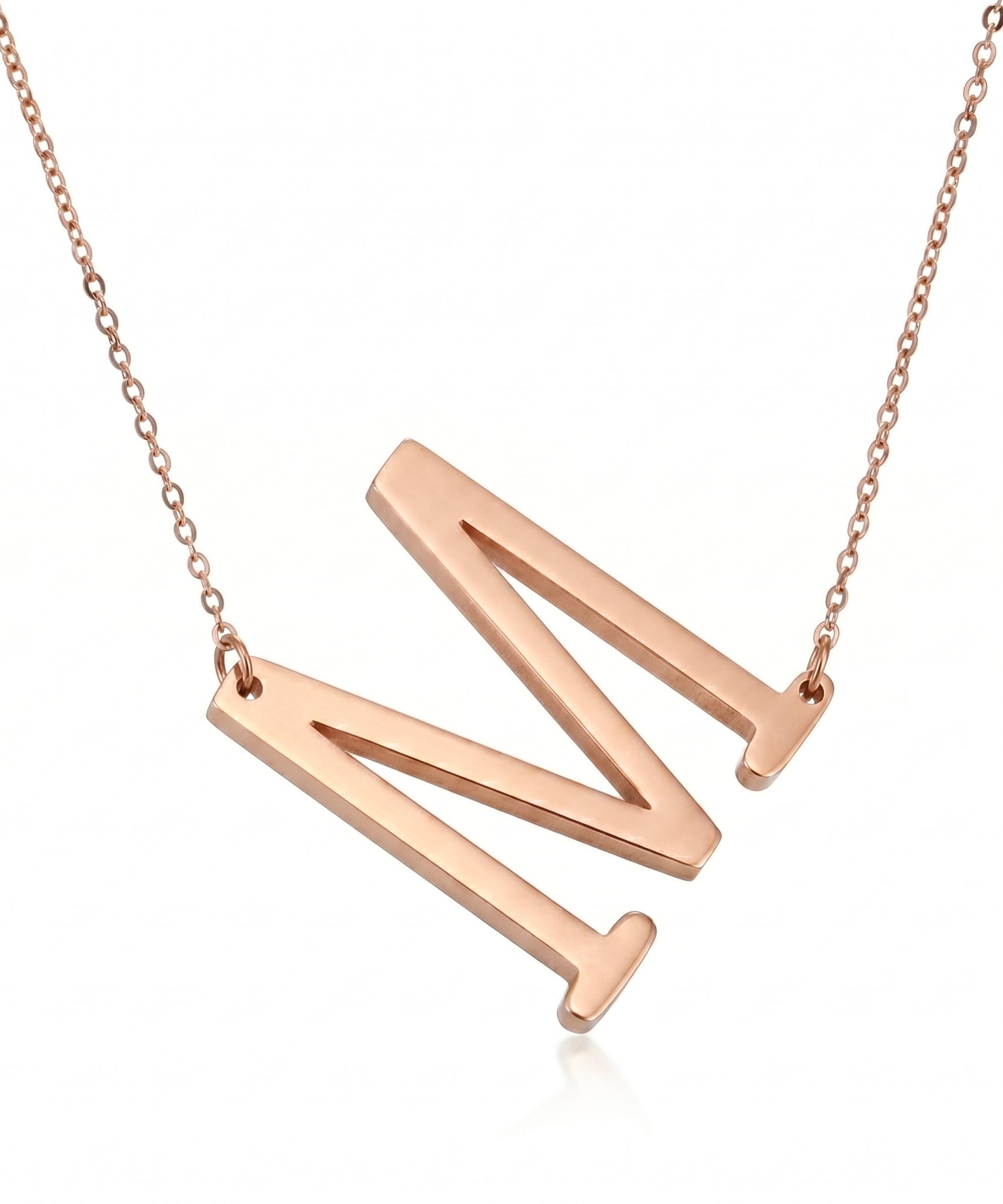 Customized Initial Letter Necklace