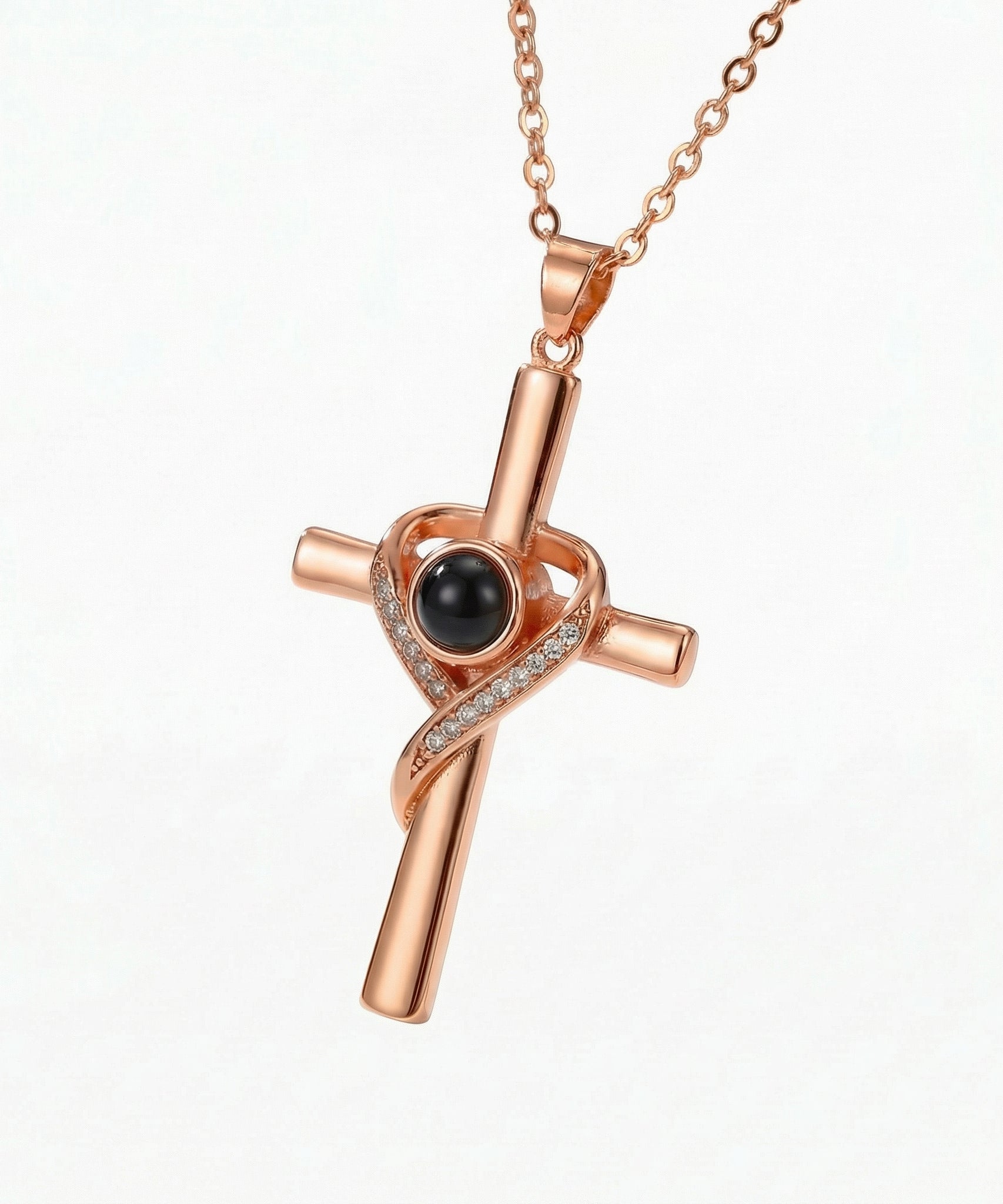 I Love You Projection Necklace