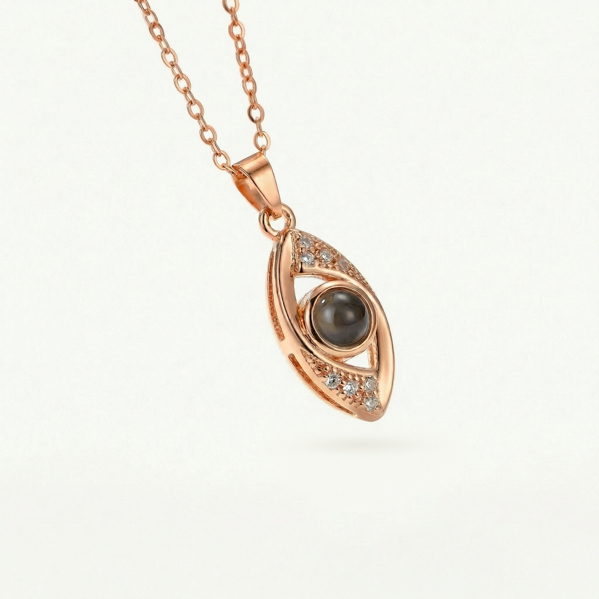 Customized Demon Eye Projection Necklace Pendant
