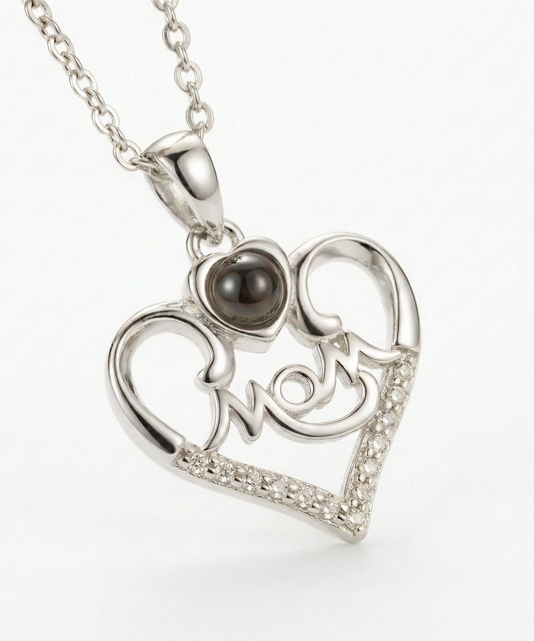 Customized Mom & Family Projection Necklace