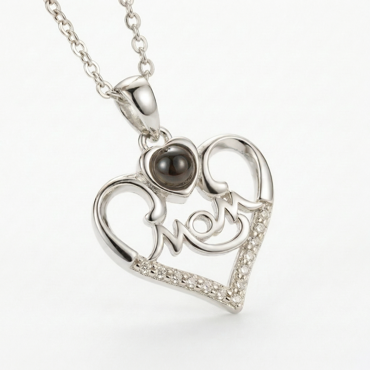Customized Mom & Family Projection Necklace