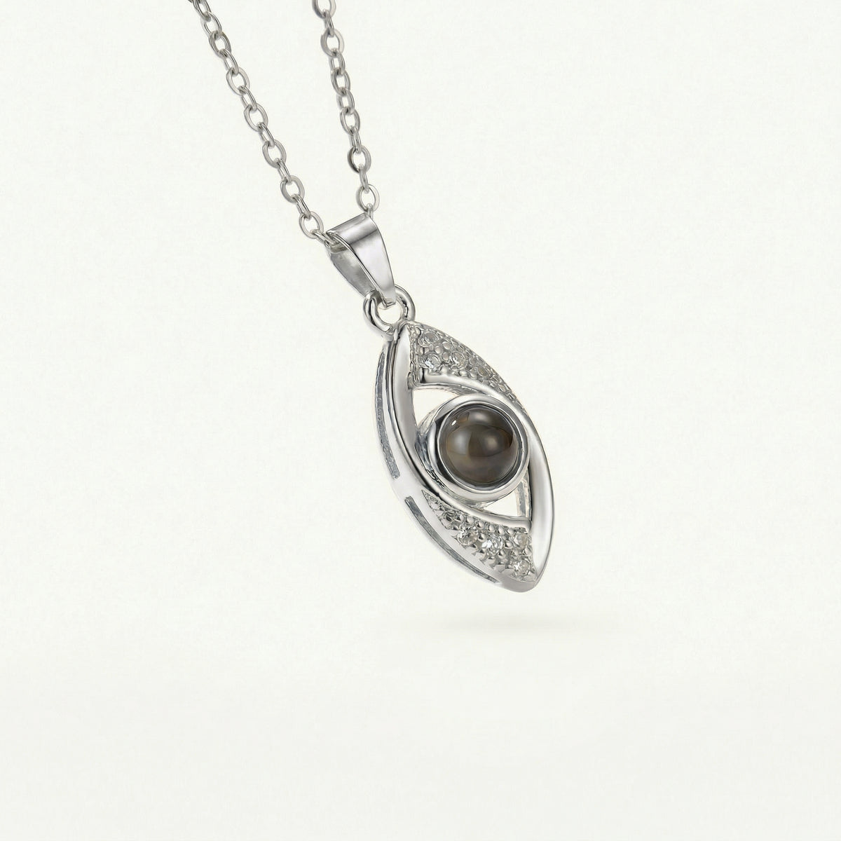 Customized Demon Eye Projection Necklace Pendant