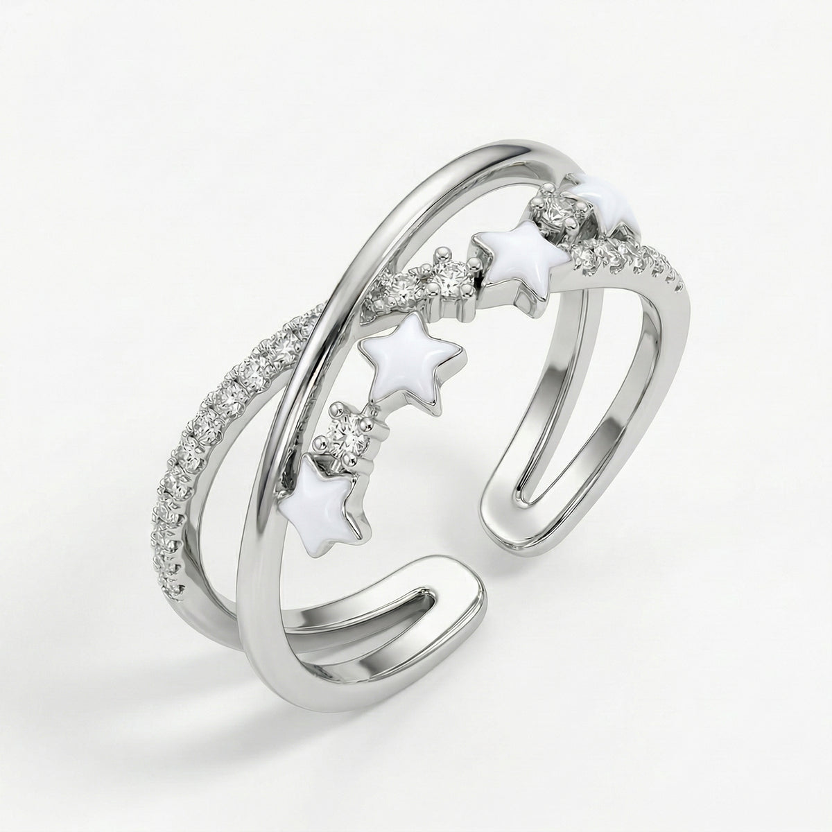 Imaginative Star Ring Set