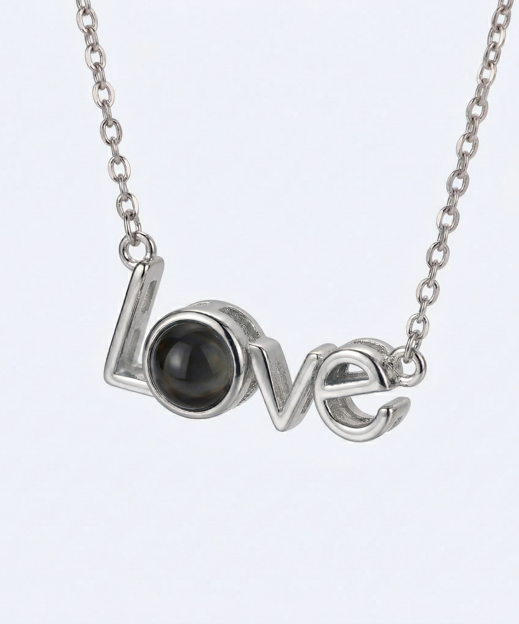 Customized LOVE Projection Necklace