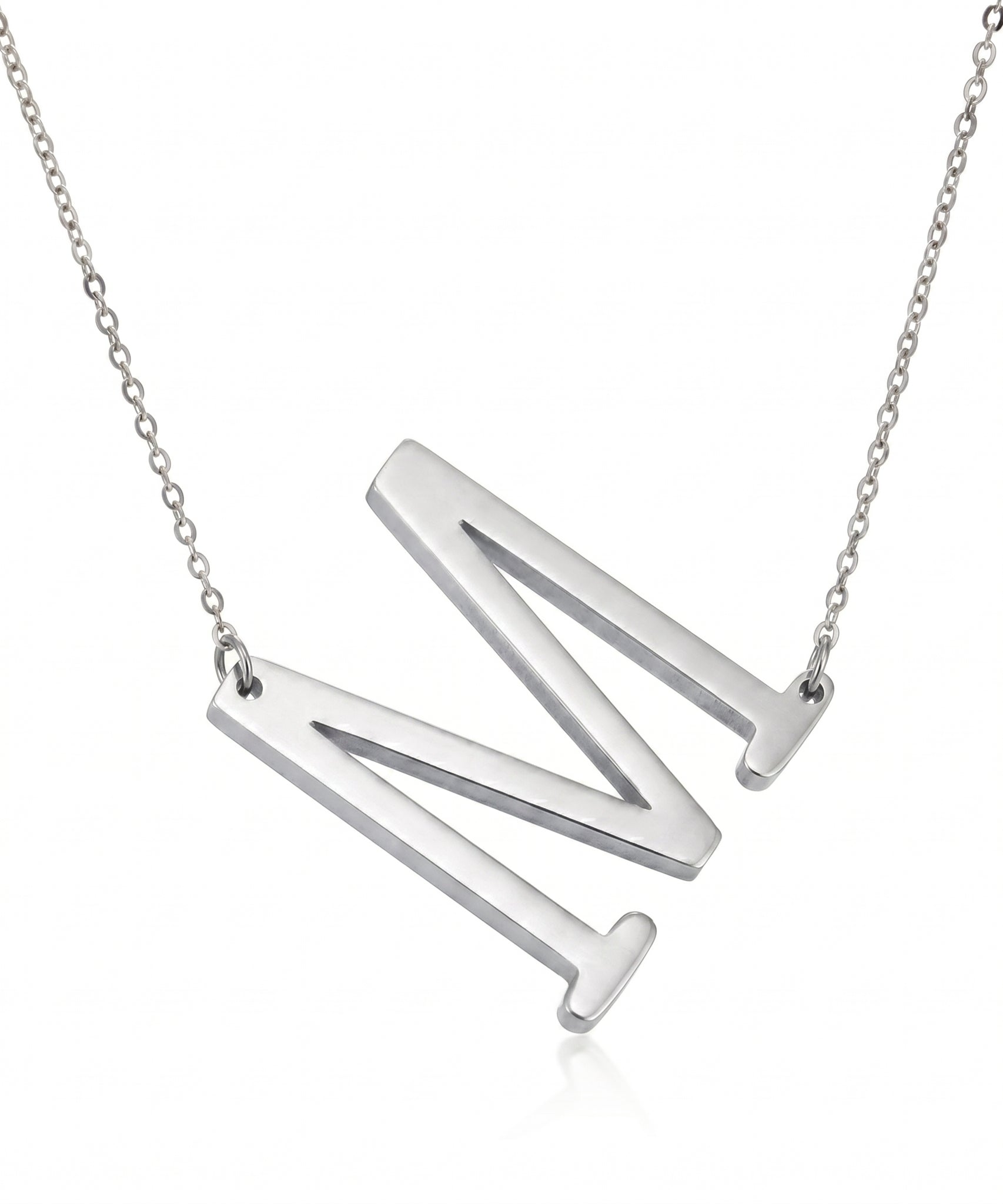 Customized Initial Letter Necklace