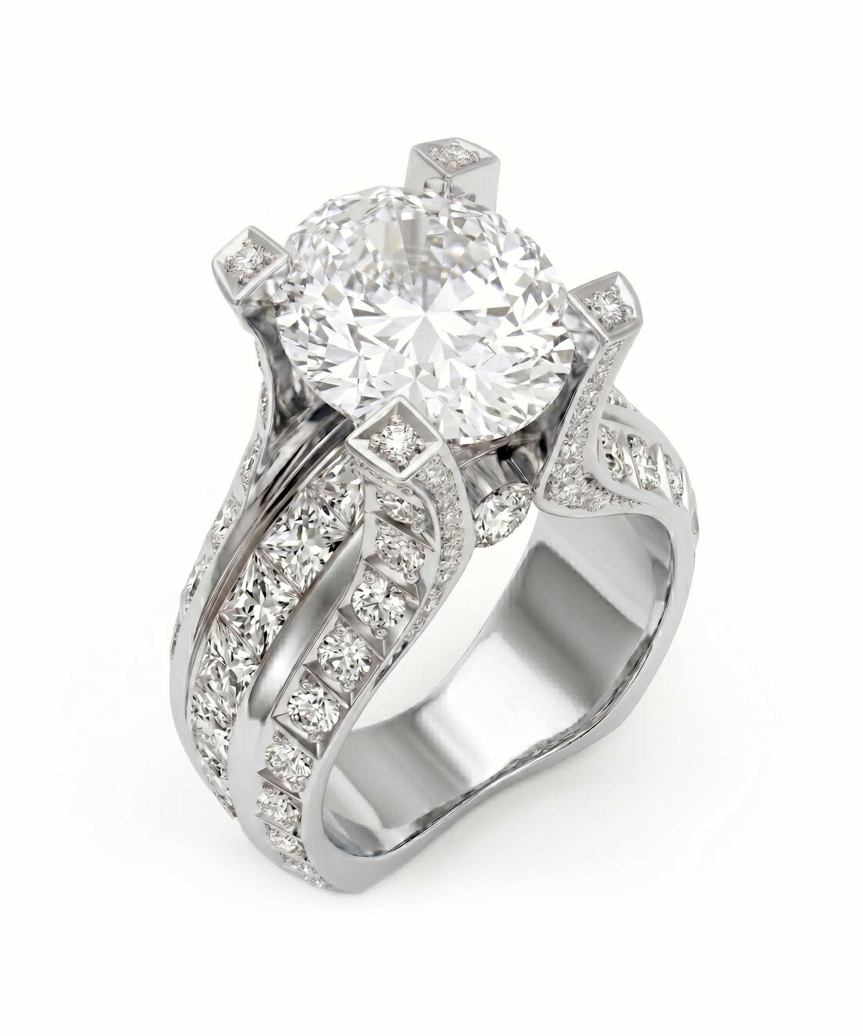 Oval Shaped Engagement Ring