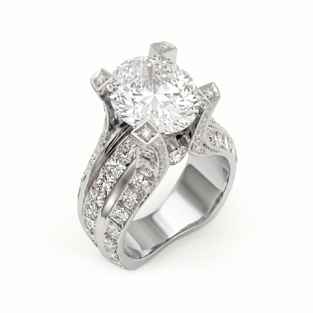 Oval Shaped Engagement Ring