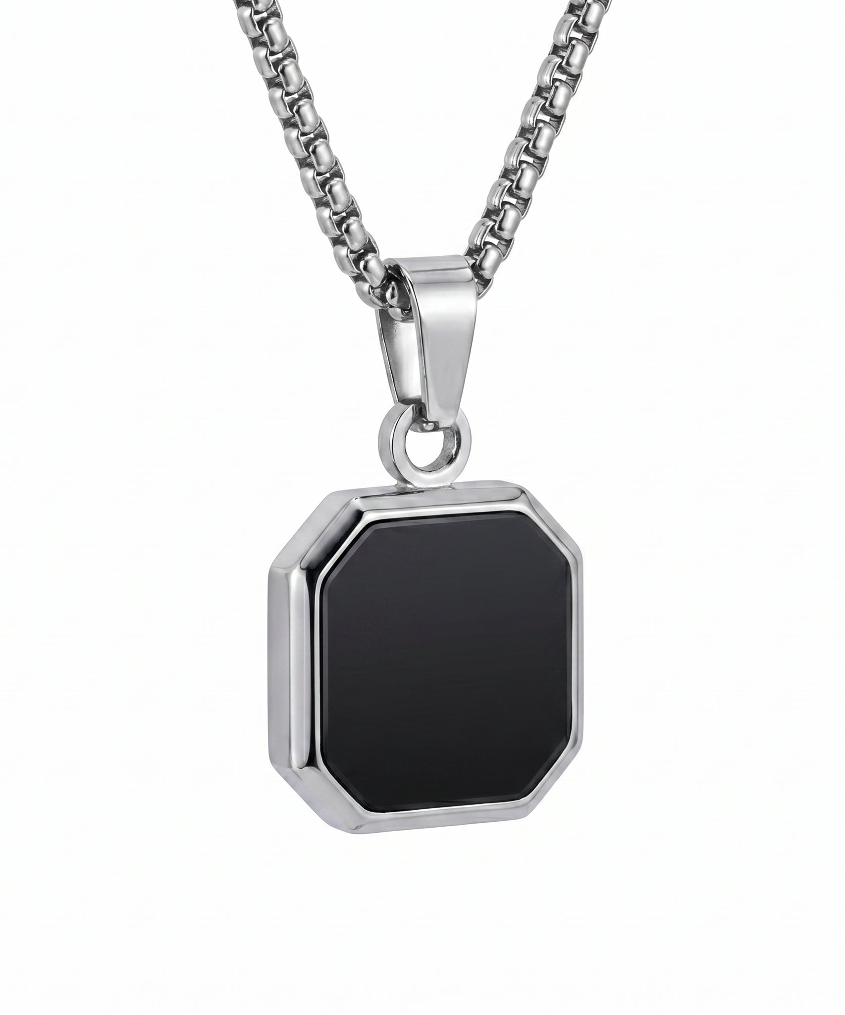 Grounded Square Necklace