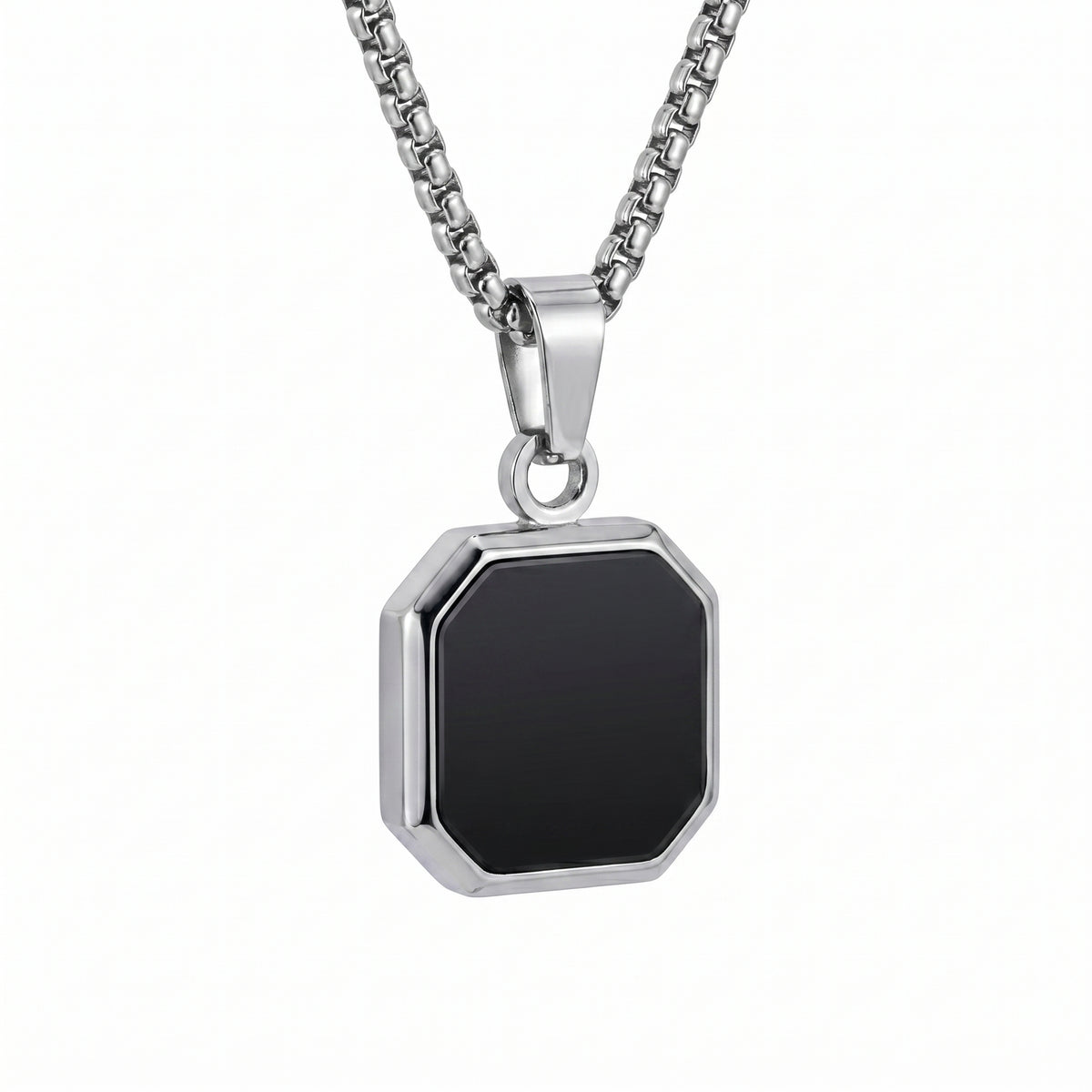 Grounded Square Necklace