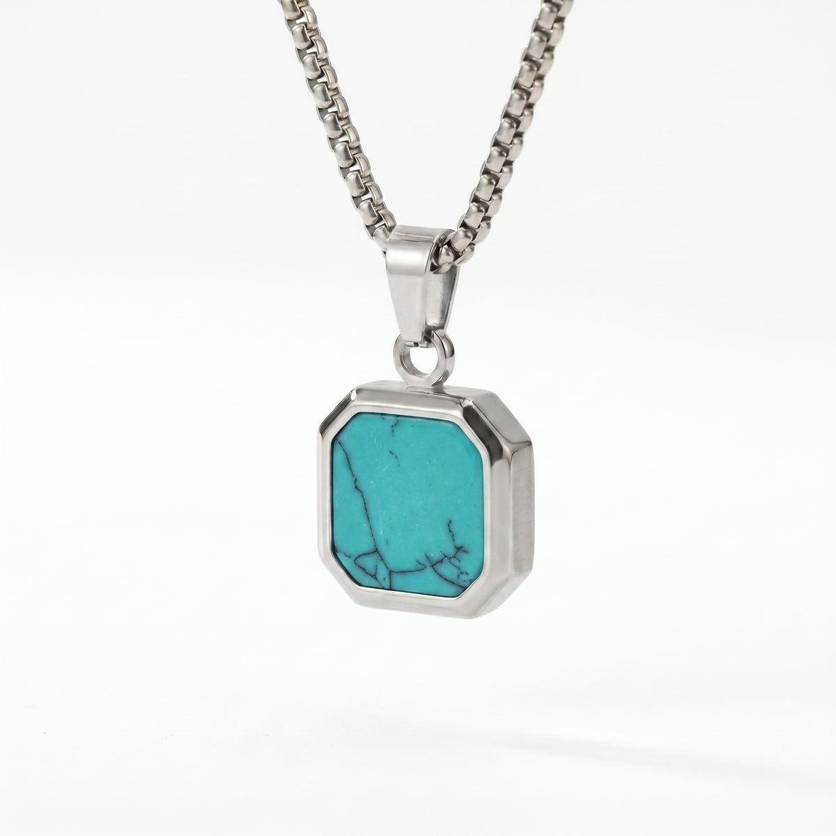 Grounded Square Necklace