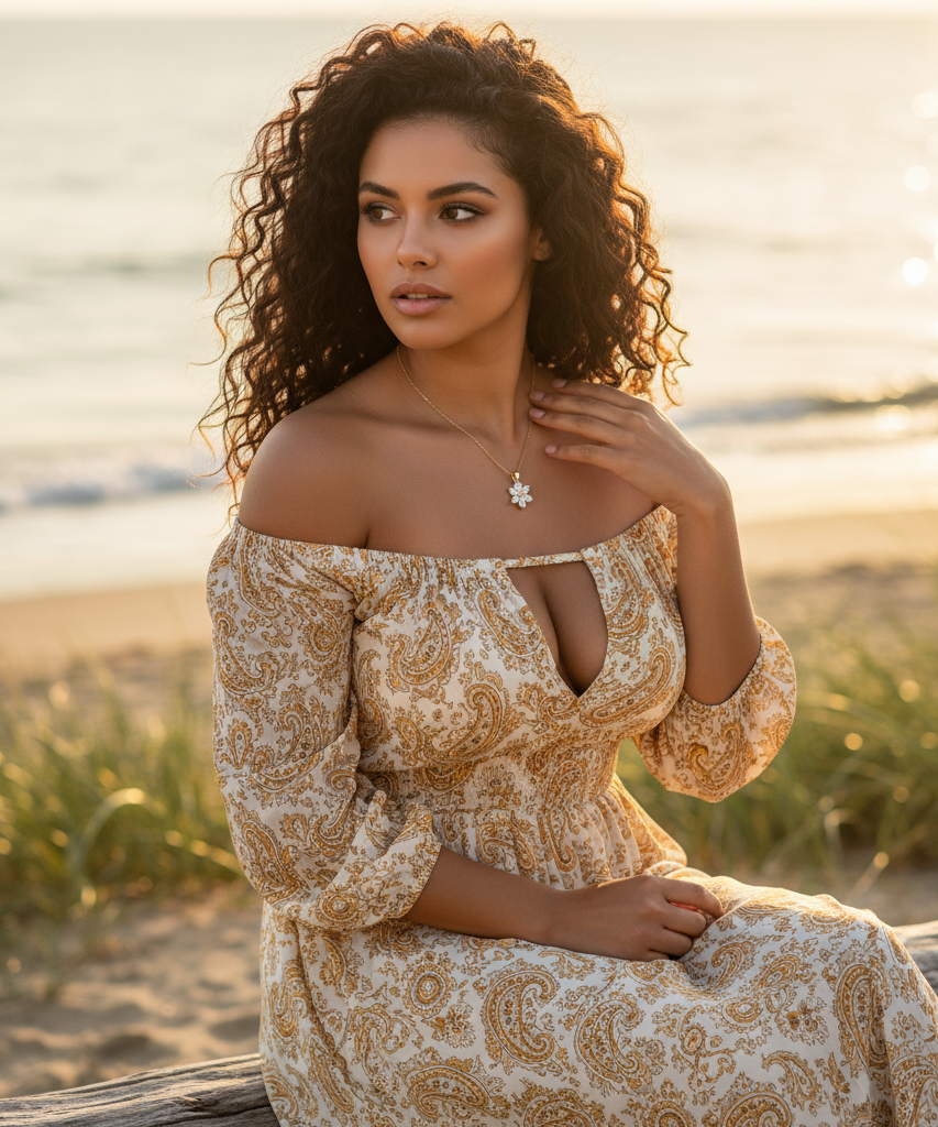 Crafted Daisy Necklace