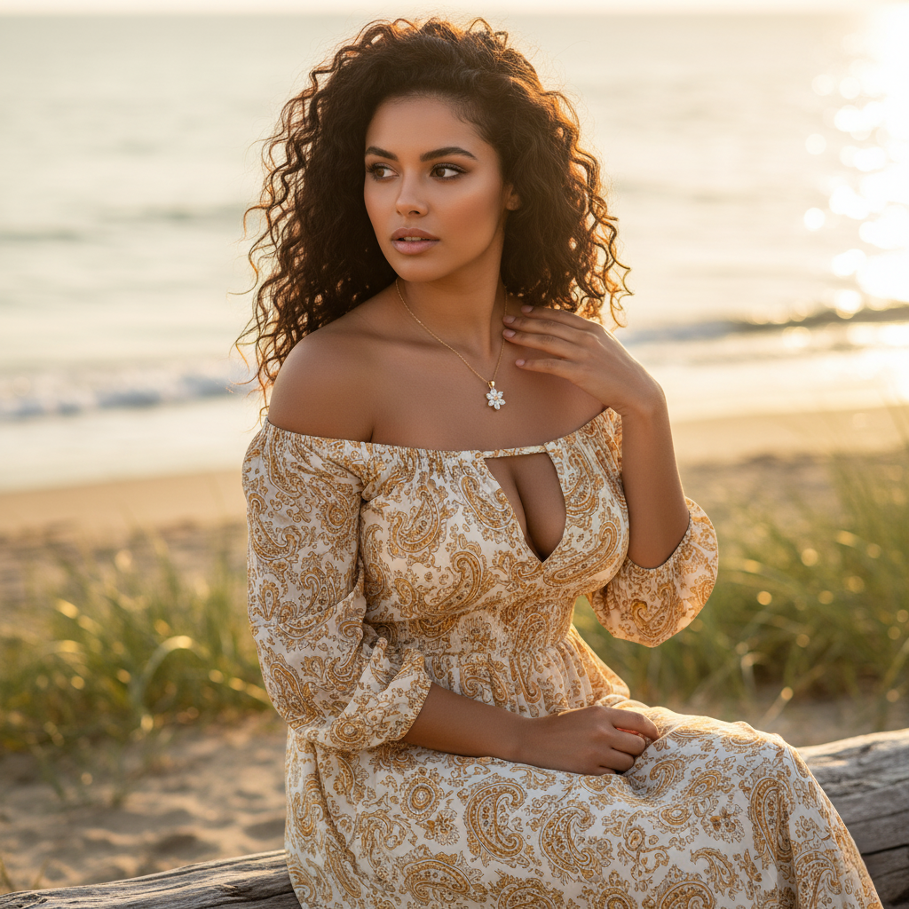 Crafted Daisy Necklace