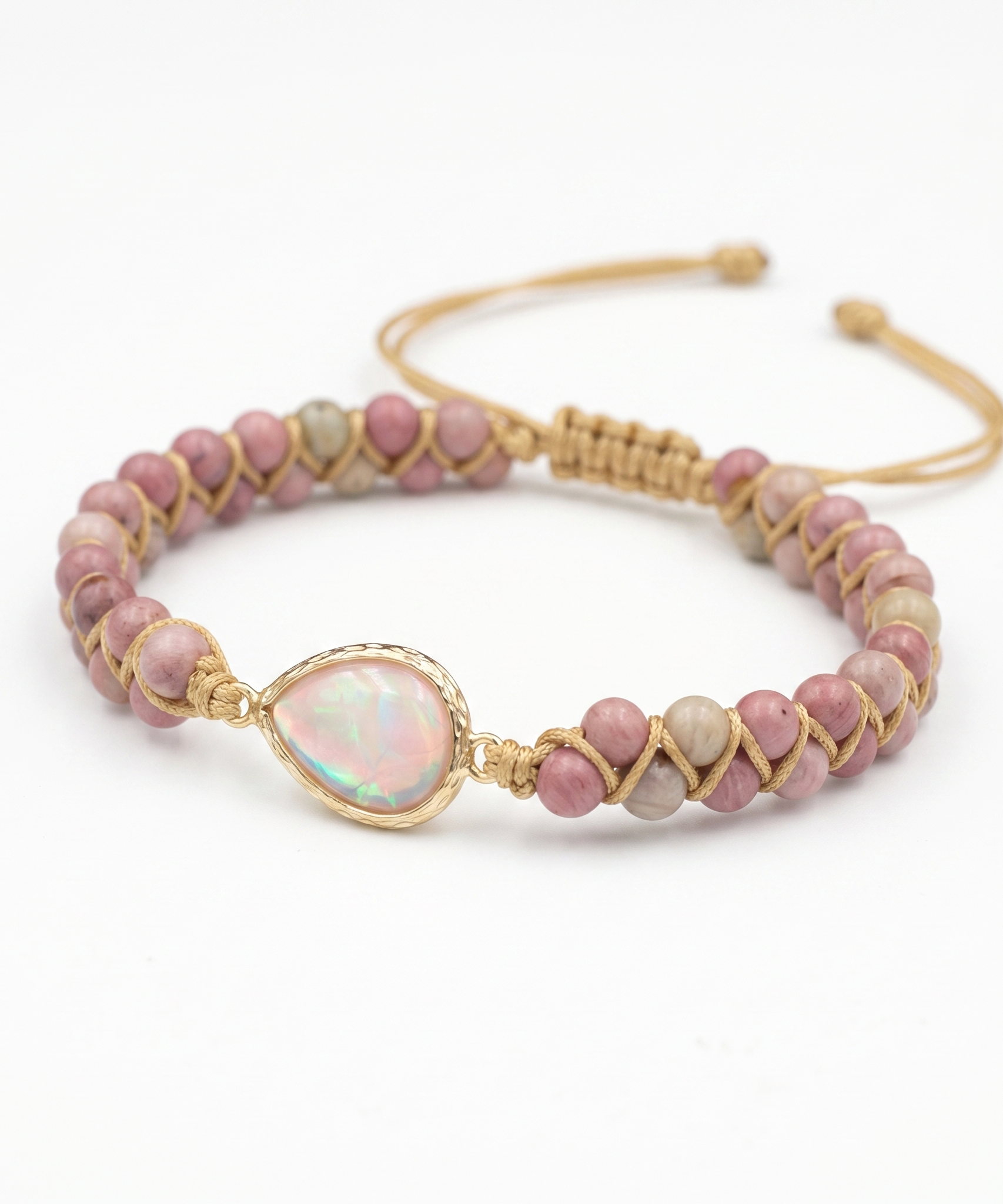 Natural & Exquisite Round Crystal Bracelet