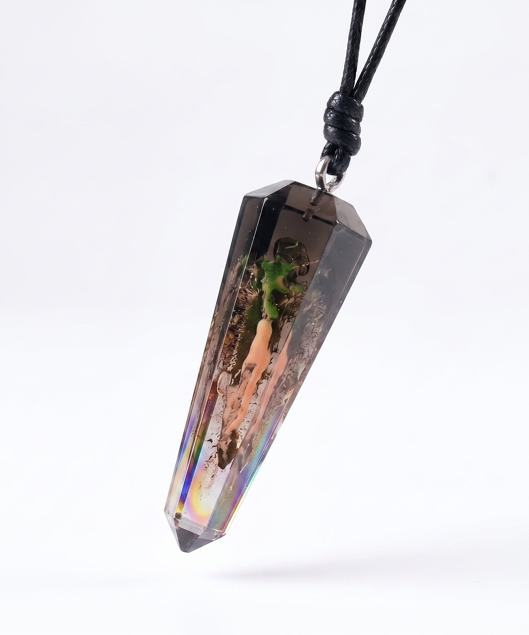 Mystic Resin Necklace