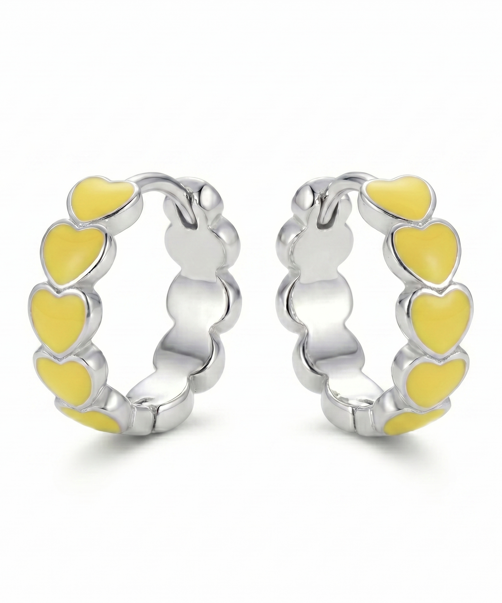 Dainty Heart Shaped Earrings