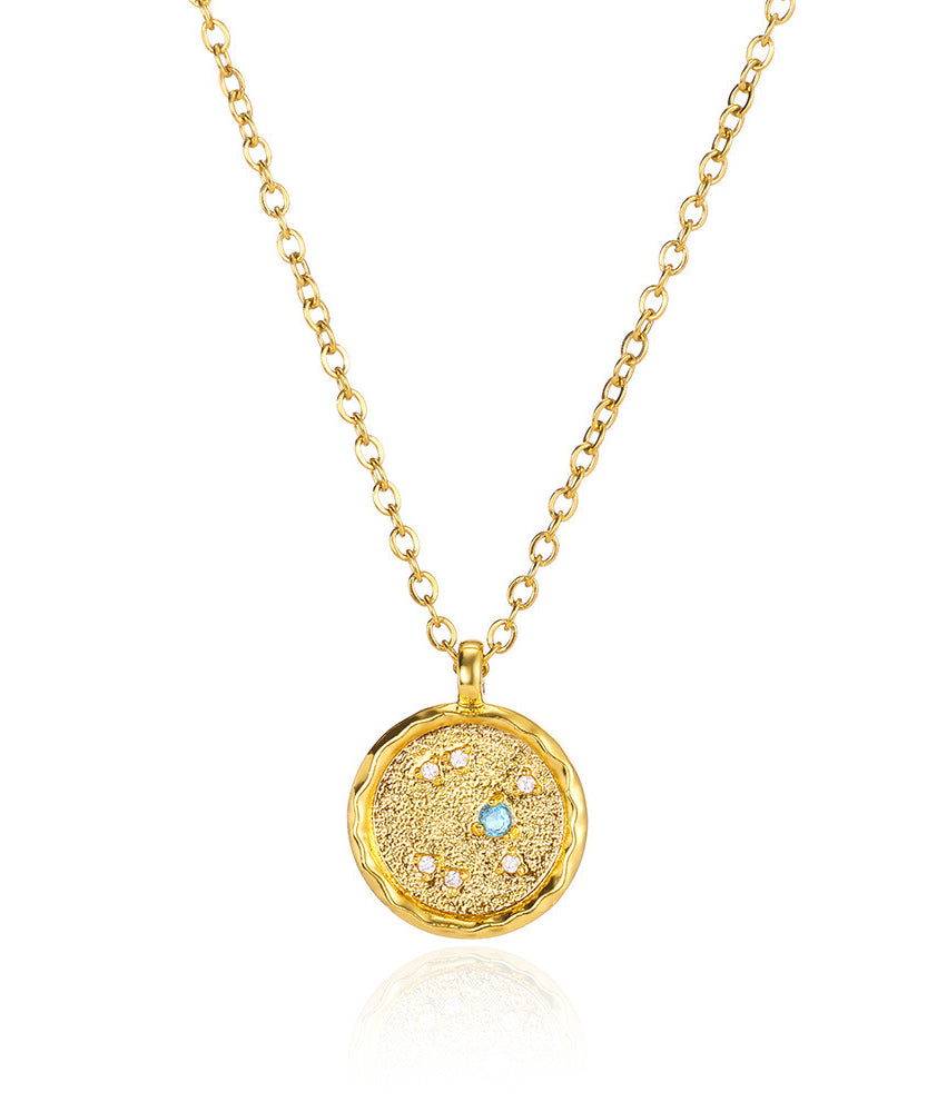 Brilliant Constellation Star Map Necklace