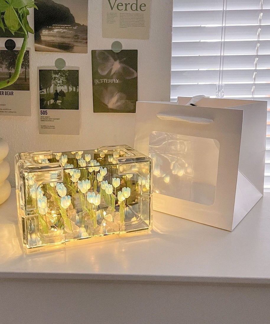 Glow Tulip Flower Night Lamp