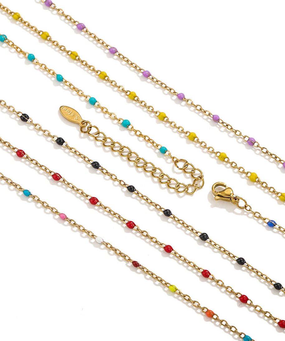 Dreamy Colorful Enamel Bracelet