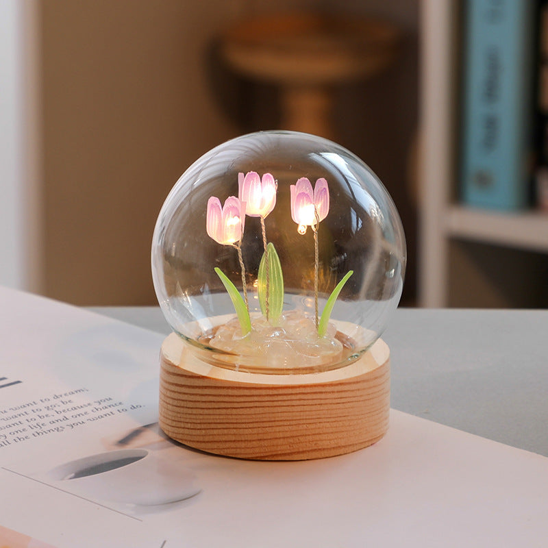 Handmade DIY Kit Tulip Night Light