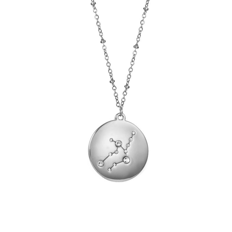 Hypnotic Constellation Round Necklace