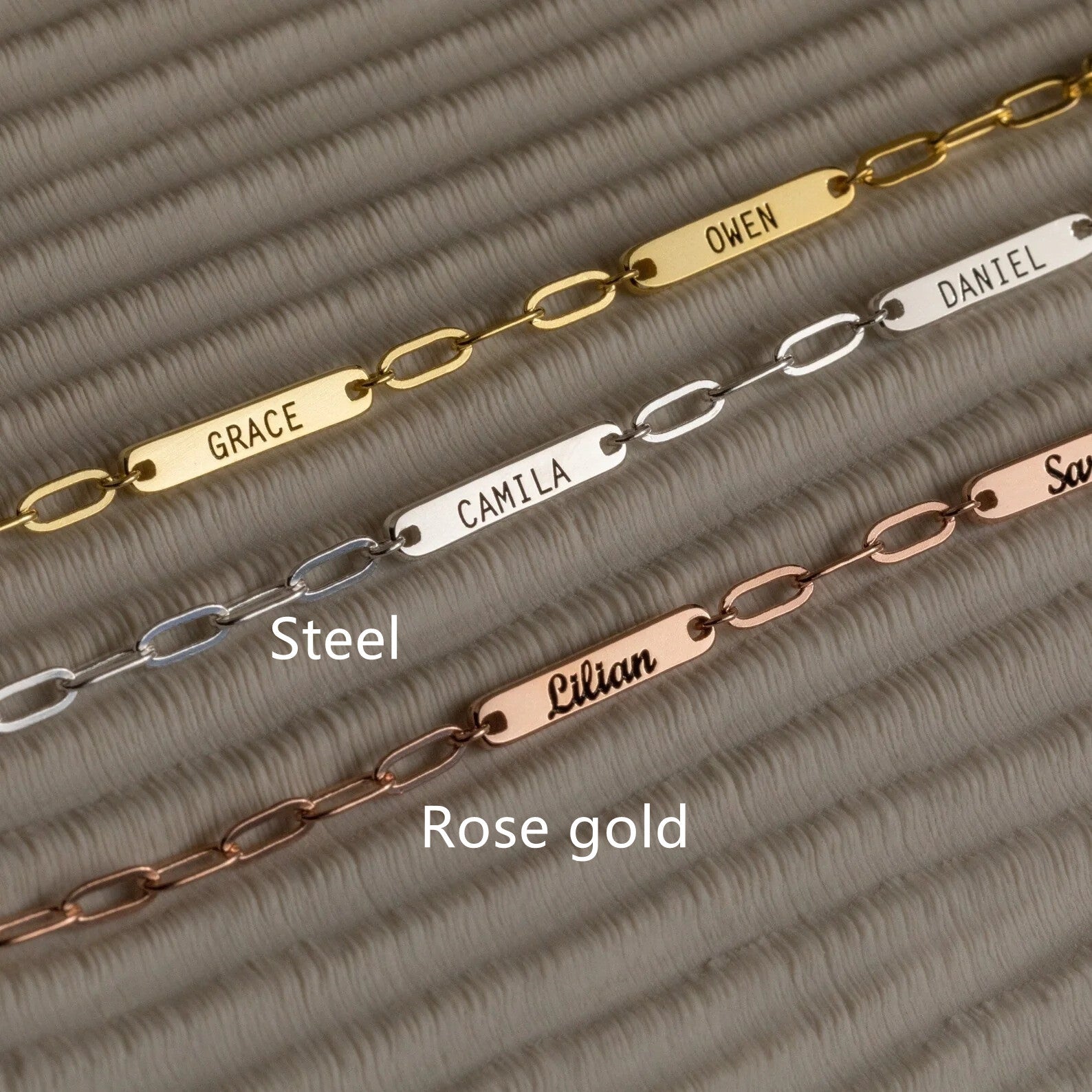 Personalized Name Tag Necklace