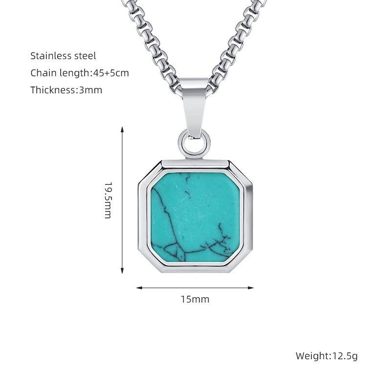 Grounded Square Necklace