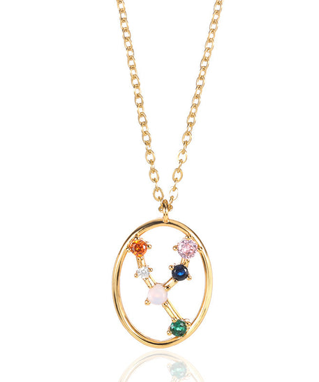 Curated Constellation Star Map Necklace