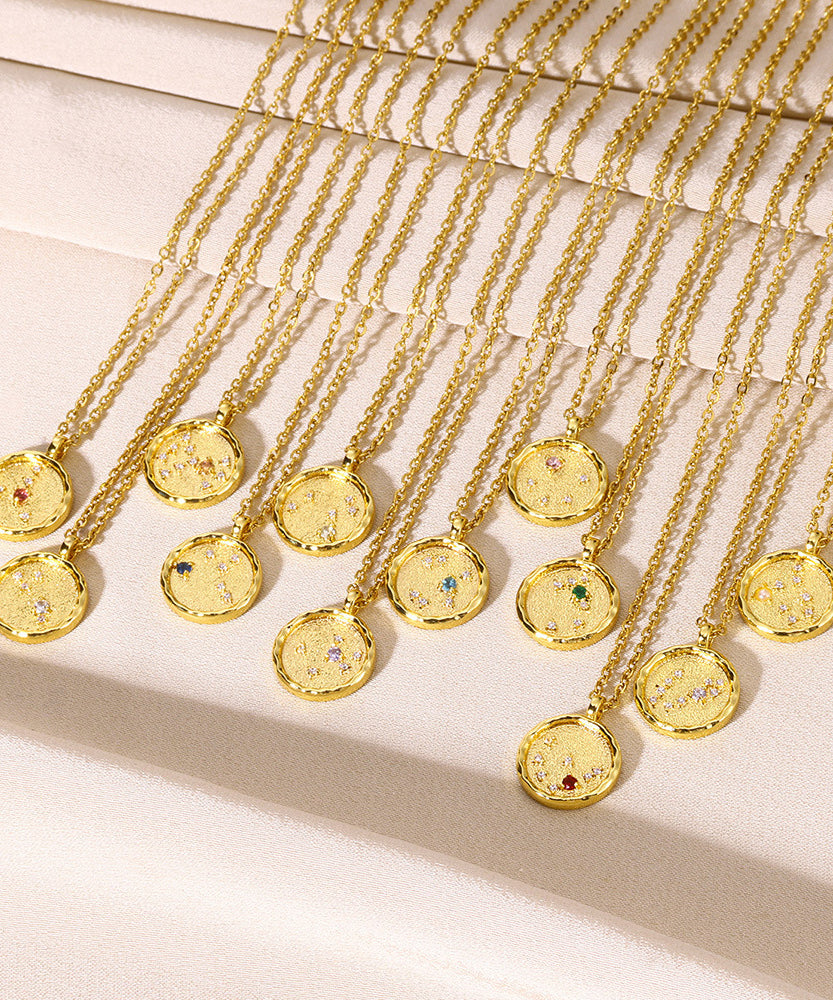 Brilliant Constellation Star Map Necklace