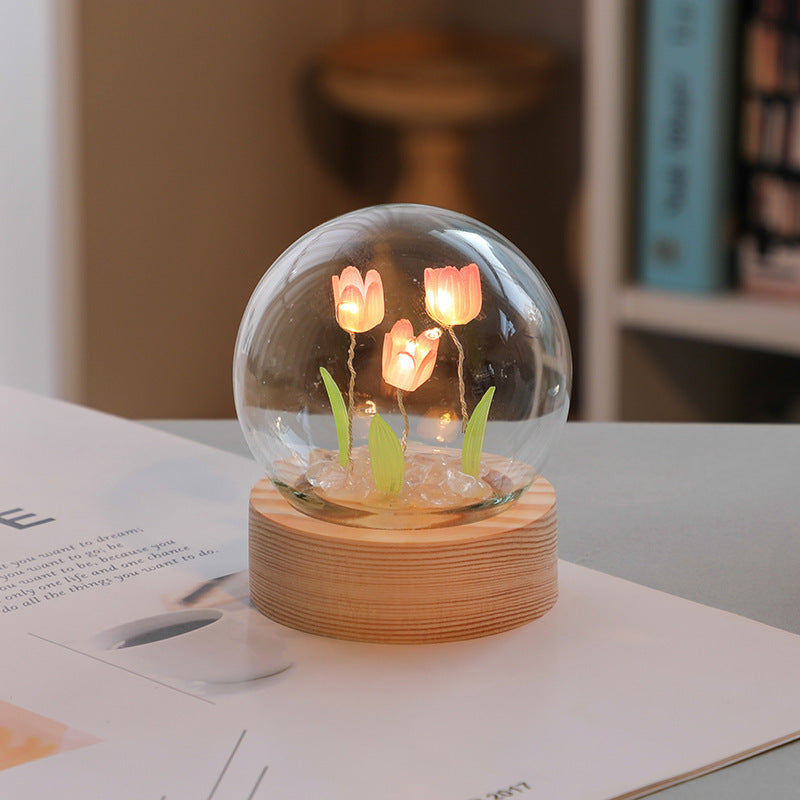 Handmade DIY Kit Tulip Night Light