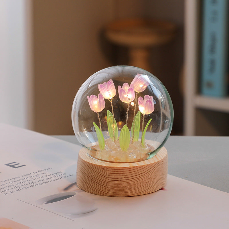 Handmade DIY Kit Tulip Night Light