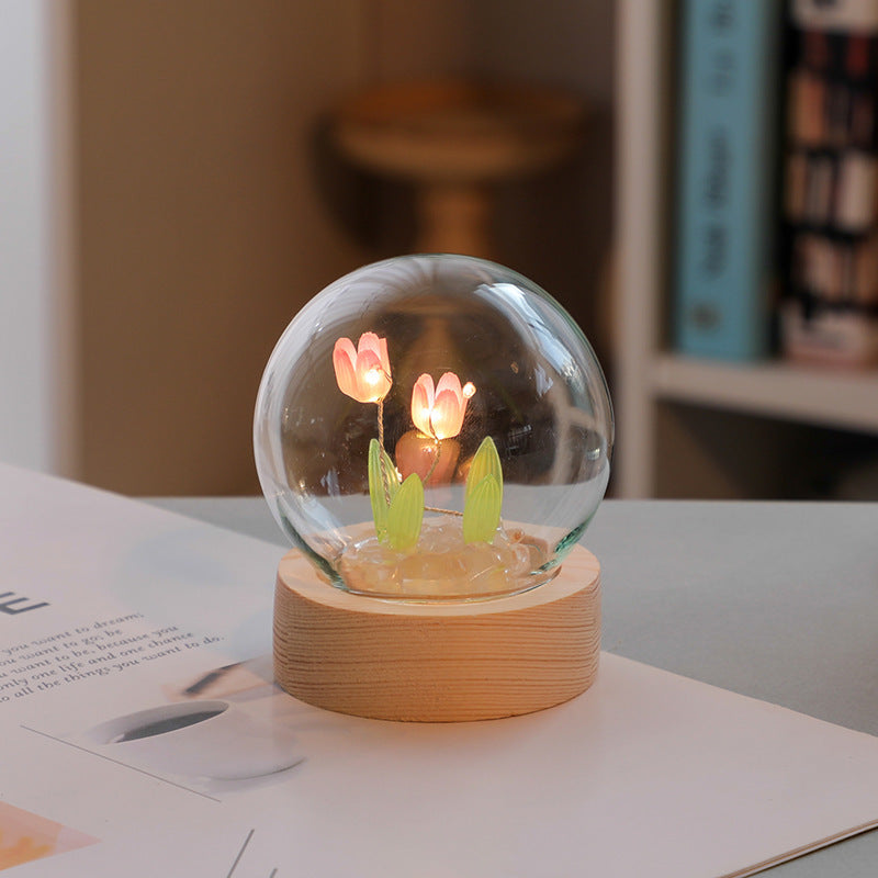 Handmade DIY Kit Tulip Night Light