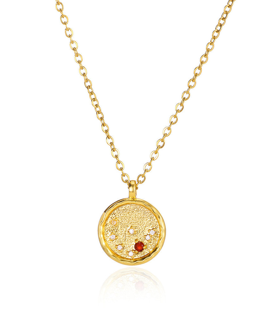 Brilliant Constellation Star Map Necklace