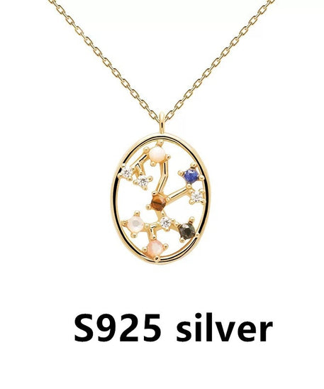 Curated Constellation Star Map Necklace