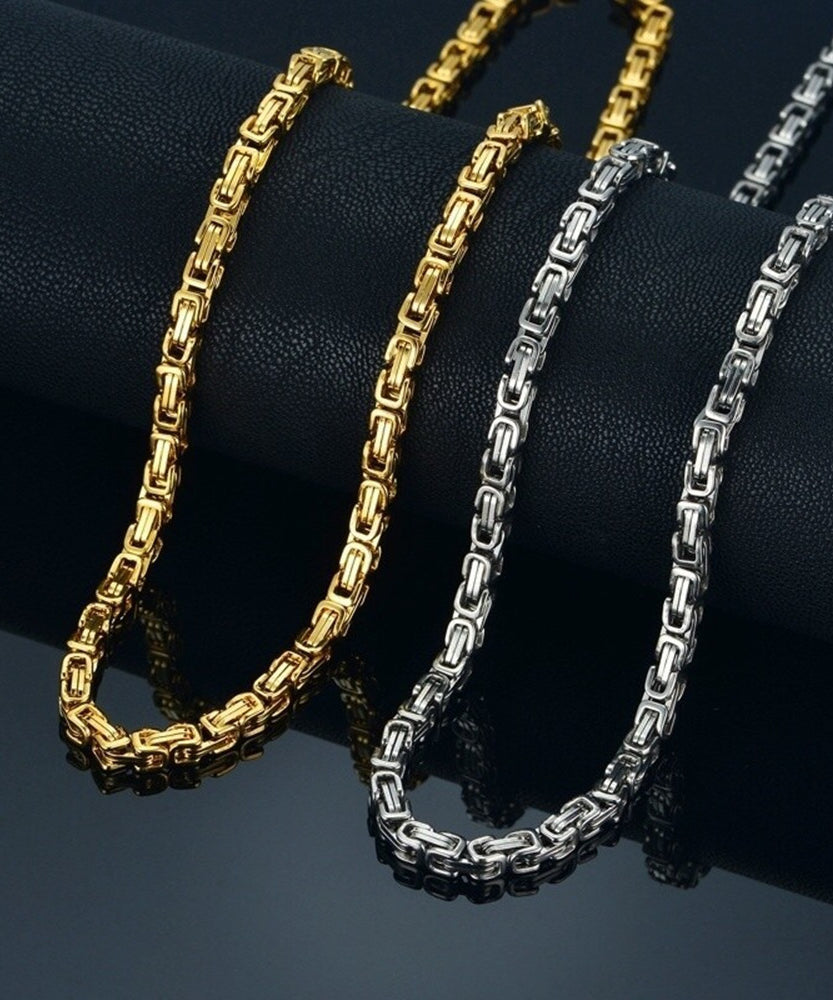 Glazed 52 Link Chain Necklace