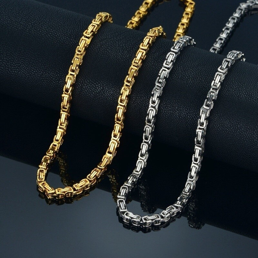 Glazed 52 Link Chain Necklace