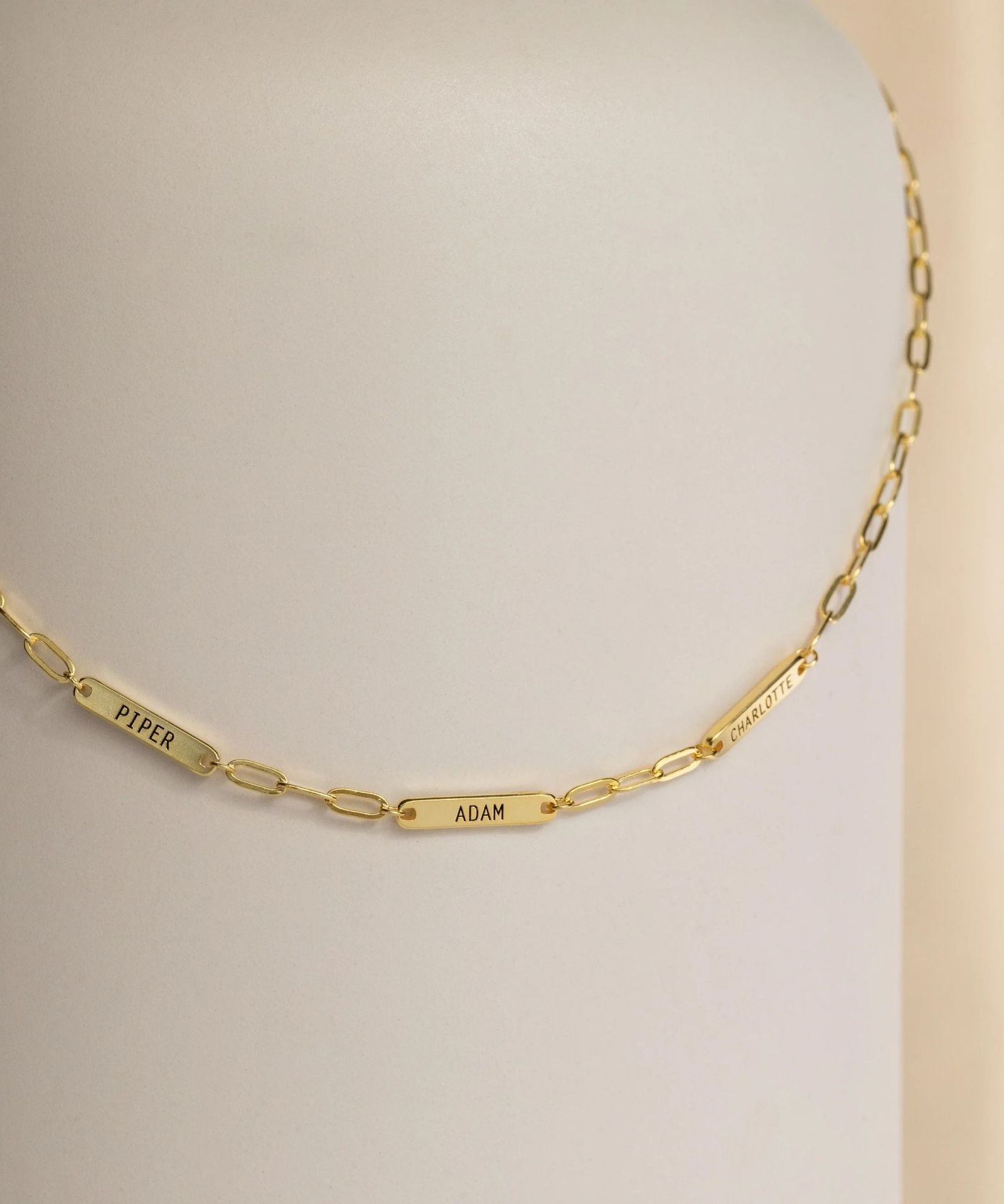 Personalized Name Tag Necklace