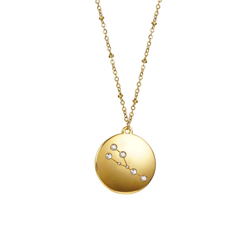 Hypnotic Constellation Round Necklace
