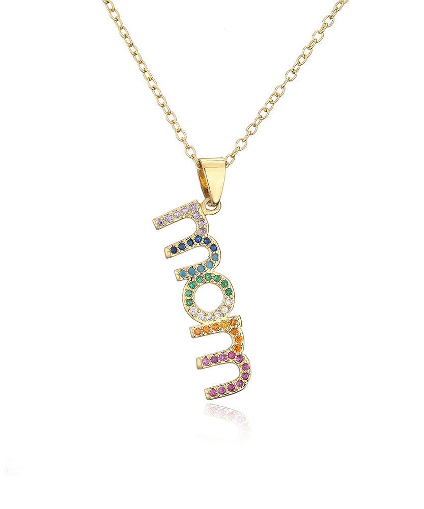 I'm MOM Pendant Necklace