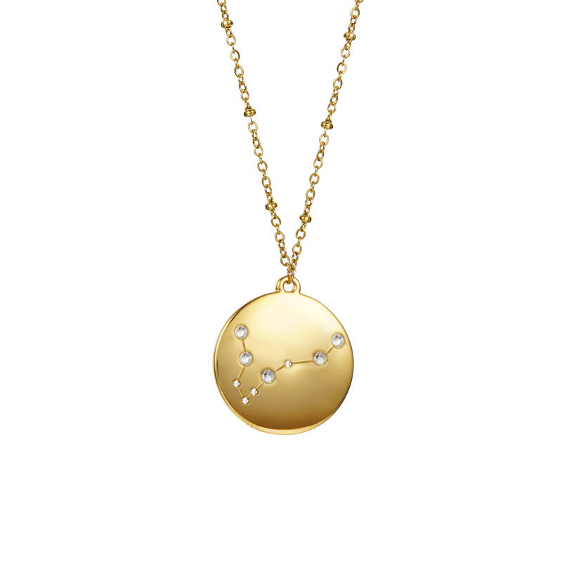 Hypnotic Constellation Round Necklace