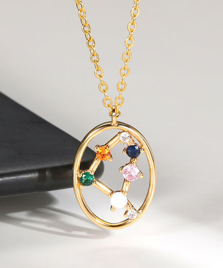 Curated Constellation Star Map Necklace