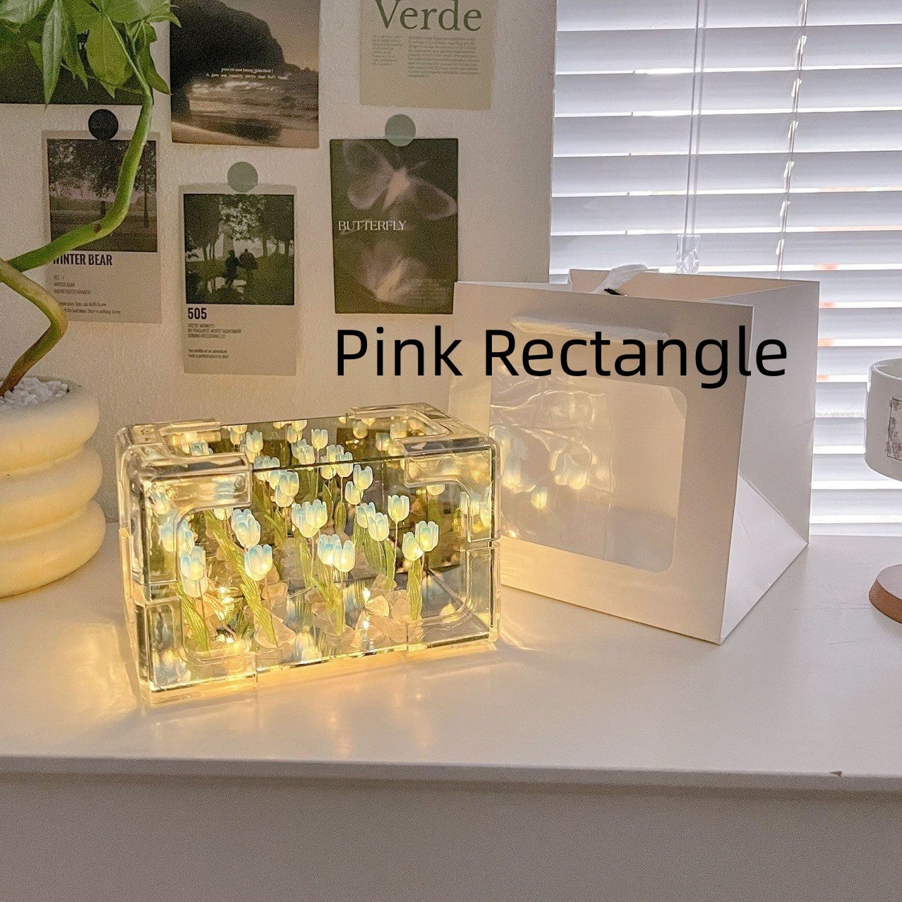 Glow Tulip Flower Night Lamp