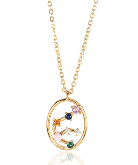 Curated Constellation Star Map Necklace