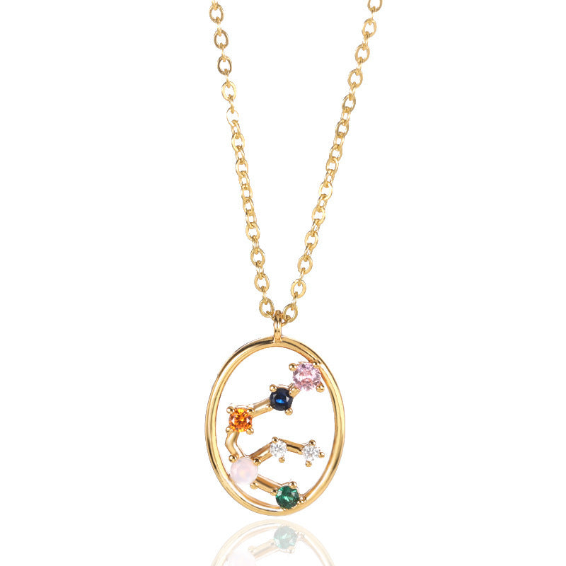 Curated Constellation Star Map Necklace