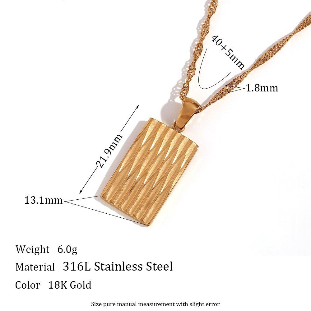 Desert-Dunes Gold Necklace