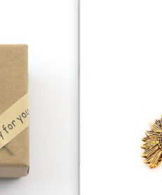 PRICES AMKE NO SENSE Radiating Sunflower Opening Necklace