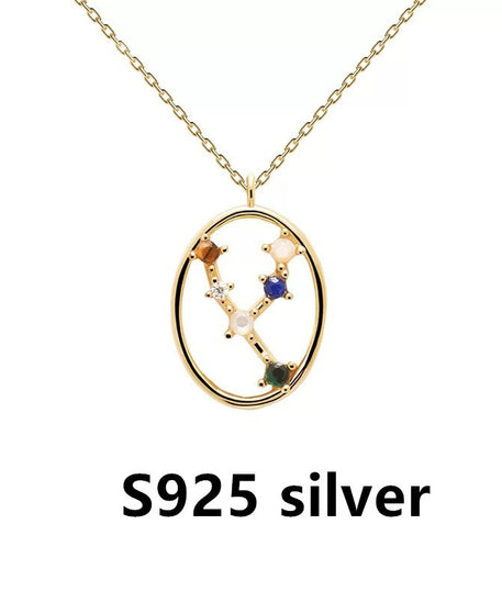 Curated Constellation Star Map Necklace