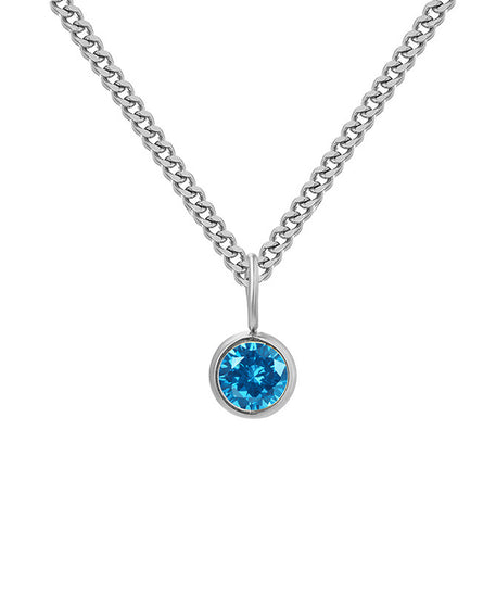 Prismatic Diamond Birthstone Necklace
