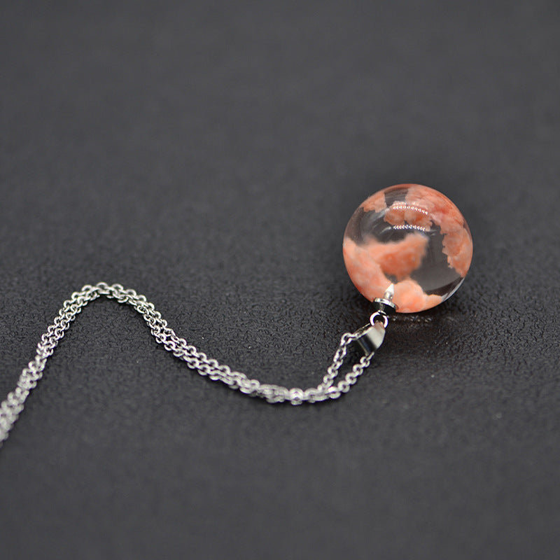 Spherical Sky Cloud Necklace